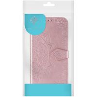 imoshion Etui de téléphone portefeuille Mandala Oppo Reno4 5G - Rose Dorée