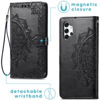 imoshion Etui de télephone Mandala Samsung Galaxy A32 (5G) - Noir