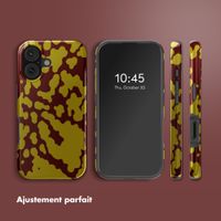 Selencia Coque arrière Vivid avec MagSafe Apple iPhone 17 - Moo'd Olive Dust