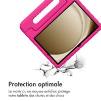 imoshion Coque kidsproof avec poignée Samsung Galaxy Tab A11 Plus / A9 Plus - Rose
