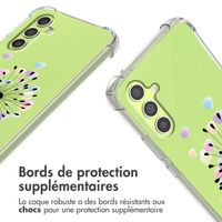 imoshion Coque Design avec cordon Samsung Galaxy A34 - Sandstone Dandelion