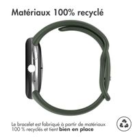 imoshion Bracelet en silicone Google Pixel Watch / Watch 2 / Watch 3 (41 mm) - Taille S - Vert foncé