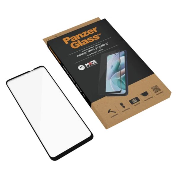 PanzerGlass Protection d'écran en verre trempé Case Friendly Motorola Moto G31 / G41 / G71