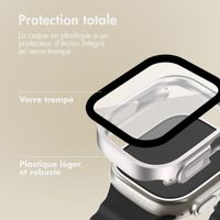 imoshion Coque rigide à couverture complète Apple Watch Ultra / Ultra 2 / Ultra 3 - 49 mm - Lumière stellaire