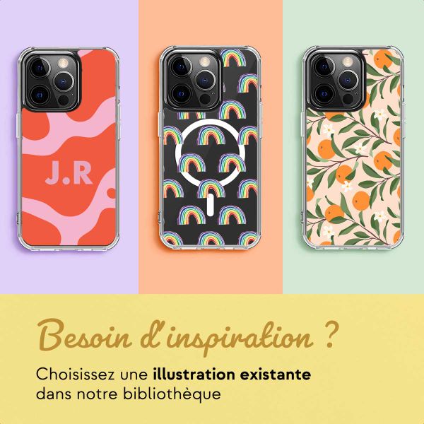 Concevez votre MagSafe Clear Case Apple iPhone 15 Pro Max - Transparent