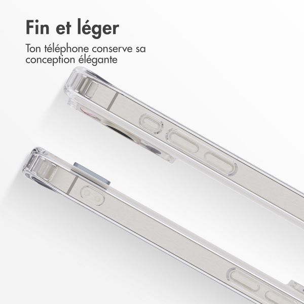 imoshion Coque Stand Apple iPhone 15 Pro - Transparent