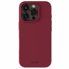 Holdit Coque Silicone Apple iPhone 16 Pro Max - Red Velvet