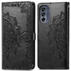 imoshion Etui de téléphone portefeuille Mandala Motorola Moto G62 - Noir