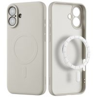 imoshion Coque Couleur avec MagSafe Apple iPhone 16 - Beige