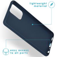 imoshion Coque Couleur Samsung Galaxy A32 (4G) - Bleu foncé