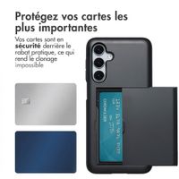 imoshion Coque arrière avec porte-cartes Samsung Galaxy A16 - Noir