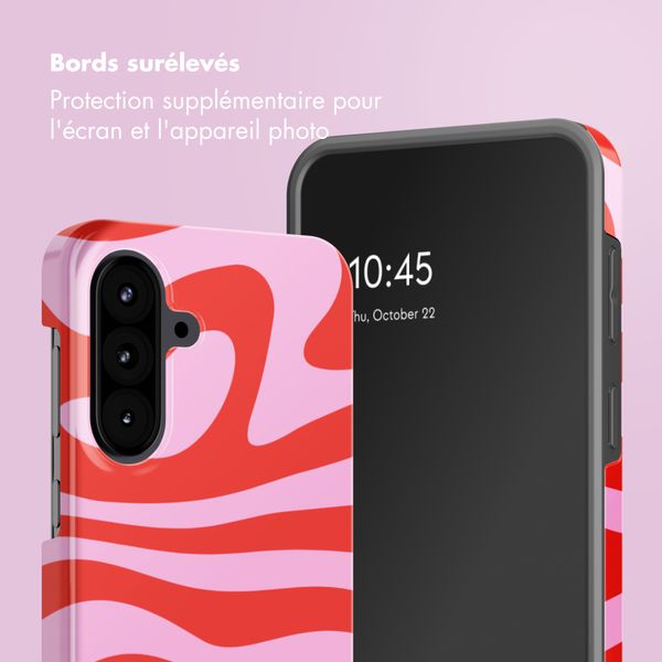 Selencia Coque arrière Vivid Samsung Galaxy A57 (5G) - Dream Swirl Pink