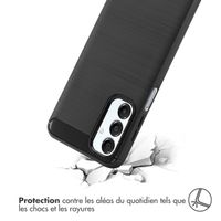 imoshion Coque Brushed Samsung Galaxy A16 - Noir