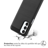 imoshion Coque Brushed Samsung Galaxy A16 5G - Noir