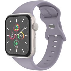 imoshion Bracelet en silicone⁺ Apple Watch Series 1 á 10 / SE / Ultra (2) (44/45/46/49 mm) - Lavender - Taille M/L