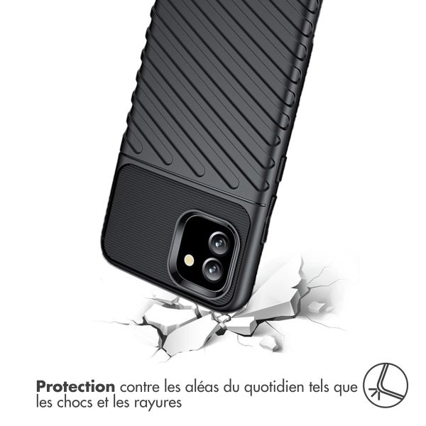 imoshion Coque Arrière Thunder Samsung Galaxy A03 - Noir