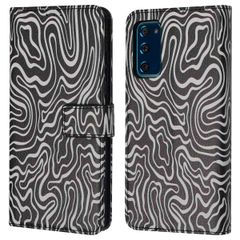 imoshion Étui de télephone portefeuille Design Samsung Galaxy S20 FE - Black And White