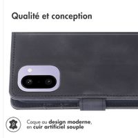 imoshion Etui de télephone portefeuille avec cordon OnePlus 15R - Noir