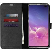 Valenta Etui téléphone portefeuille Samsung Galaxy S10 Plus - Noir