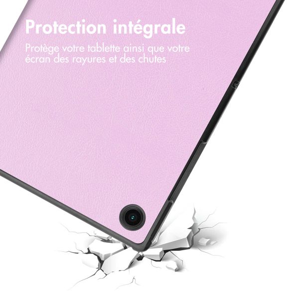 imoshion Coque tablette Trifold Samsung Galaxy Tab A8 - Rose