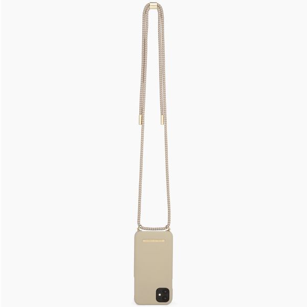 iDeal of Sweden Coque Ordinary Necklace iPhone 11 - Creme Beige