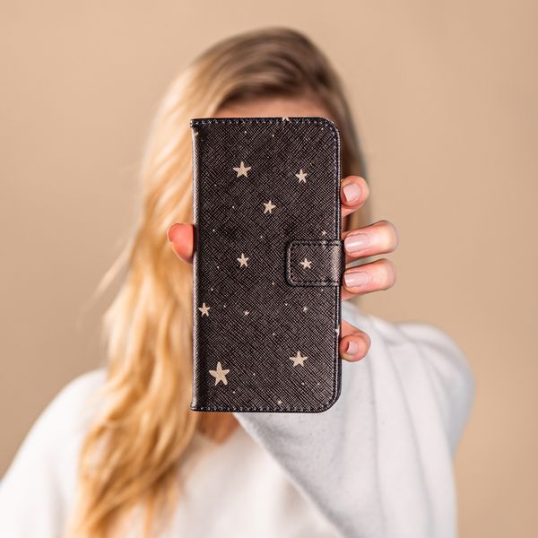 imoshion Coque silicone design Apple iPhone 12 Mini - Stars Gold