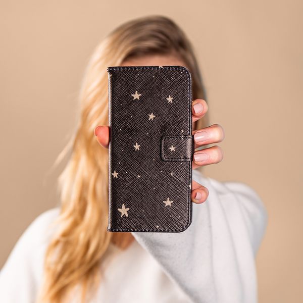 imoshion Coque silicone design iPhone 12 Mini - Stars Gold