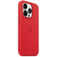 Apple Coque en silicone MagSafe Apple iPhone 14 Pro - Rouge