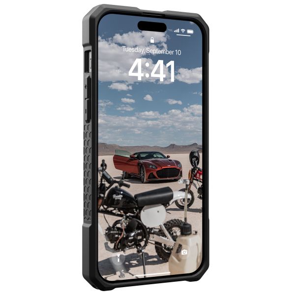 UAG Coque arrière Monarch Pro iPhone 15 Plus - Kevlar Black