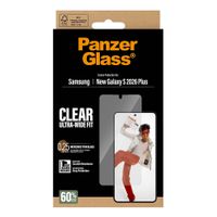 PanzerGlass Protection d'écran Ultra-Wide Fit Anti-bactérienne avec applicateur Samsung Galaxy S26 Plus