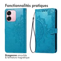 imoshion Etui de télephone Mandala Oppo A6 (5G) - Turquoise