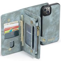 CaseMe Etui de téléphone de luxe en cuir deux iPhone 13