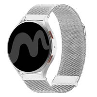 imoshion Bracelet magnétique milanais  - Connexion universelle 22 mm - Argent