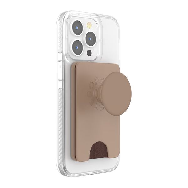PopSockets PopWallet MagSafe - Latte