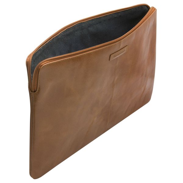 dbramante1928 Skagen Pro - Pochette ordinateur 15-16 pouces - Cuir véritable - MacBook Pro 16 pouces - Tan