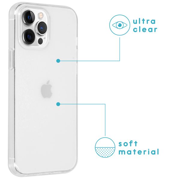 imoshion ﻿Coque silicone Apple iPhone 13 Pro - Transparent
