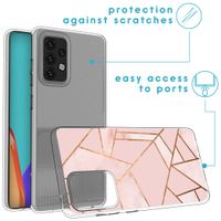 imoshion Coque Design Samsung Galaxy A52(s) (5G/4G) - Pink Graphic