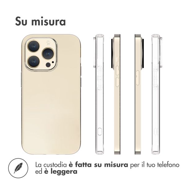 Accezz Coque Clear Apple iPhone 15 Pro - Transparent