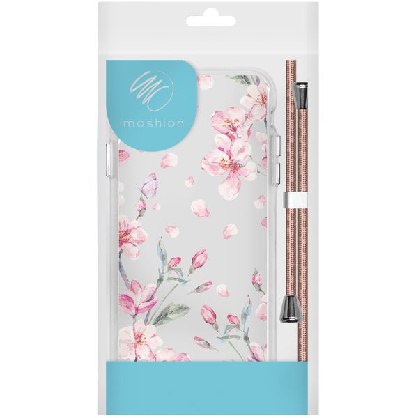 imoshion Coque Design avec cordon Samsung Galaxy S21 Plus - Blossom Watercolor