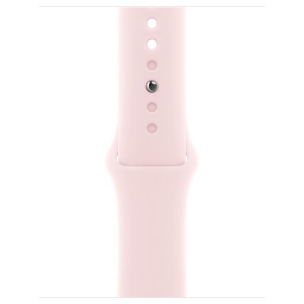 Apple Sport Band Apple Watch Series 1 á 9 / SE (38/40/41 mm) | Series 10 (42 mm) - Taille S/M - Light Pink