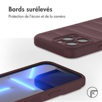 imoshion Coque arrière EasyGrip iPhone 13 Pro - Aubergine