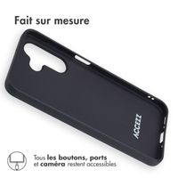 Accezz Coque Couleur Samsung Galaxy A26 - Noir