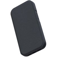 Njorð Collections Coque en cuir véritable MagSafe Wallet iPhone 14 - Black