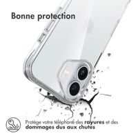 imoshion Coque Rugged Air Apple iPhone 16 Plus - Transparent