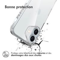 imoshion Coque Rugged Air iPhone 16 Plus - Transparent