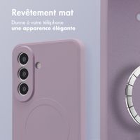 imoshion Coque Couleur avec MagSafe Samsung Galaxy A57 (5G) - Violet