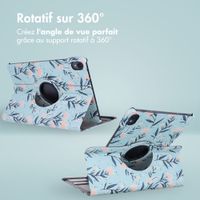 imoshion Coque tablette Design rotatif à 360° Samsung Galaxy Tab S11 - Flowers
