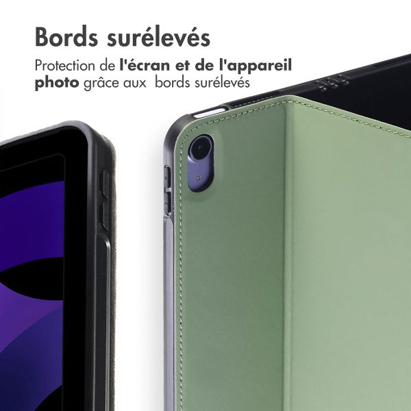 Accezz Coque tablette Classic Apple iPad Air 11 pouces (2025) M3 / (2024) M2 / Air 5 (2022) / Air 4 (2020) - Vert