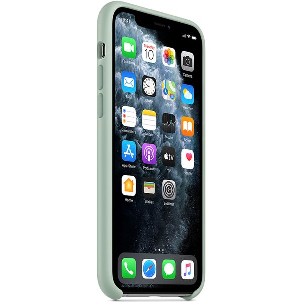 Apple Coque en silicone Apple iPhone 11 Pro - Beryl