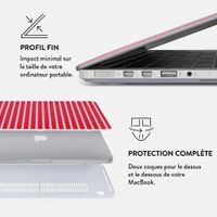 Burga Coque Rigide Apple MacBook Air 13 pouces (2022 / 2024 M3 / 2025 M4 / 2026 M5) - Strawberry Jam